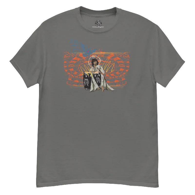 Santana - Jesus Drummer Tee - Charcoal