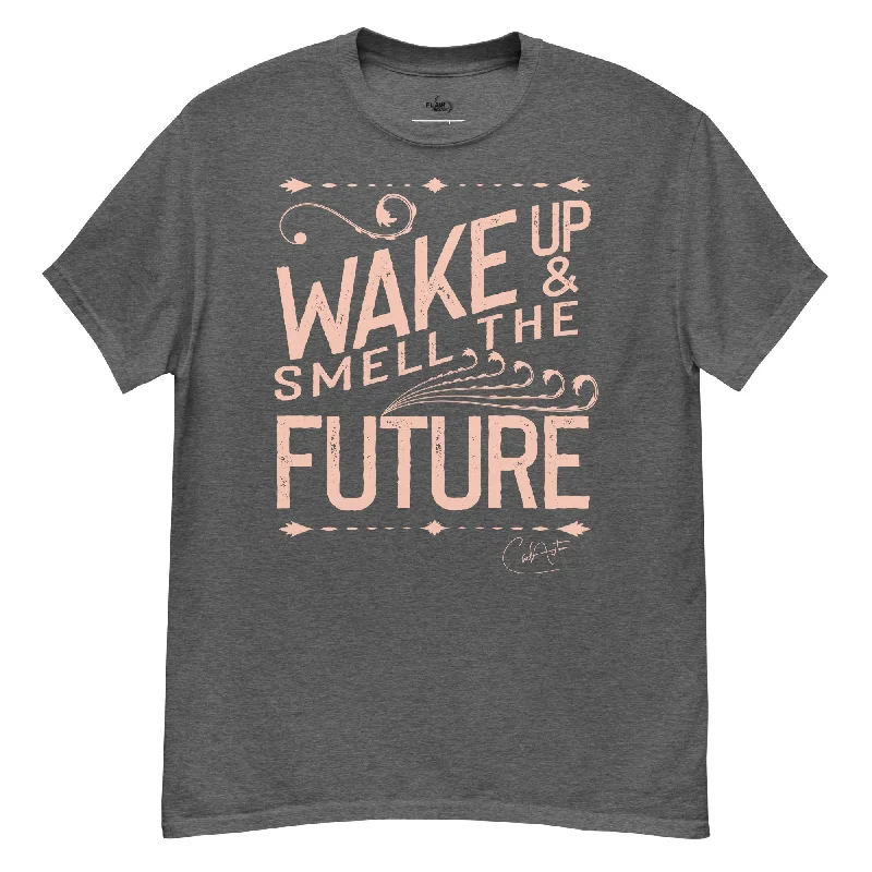 Santana - Wake Up Charcoal Tee