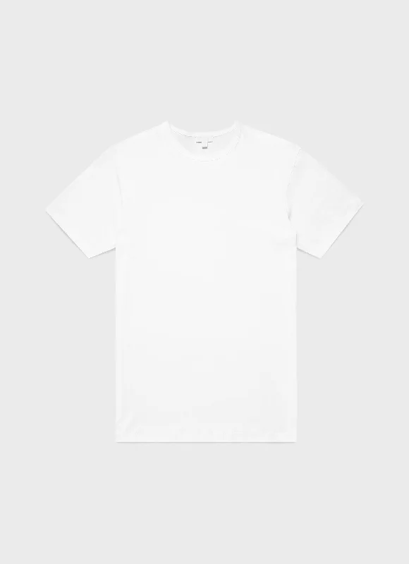 Men's Sea Island Cotton T-shirt in White