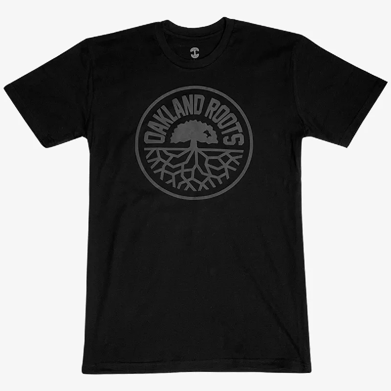 Oakland Roots SC Blackout Logo Tee