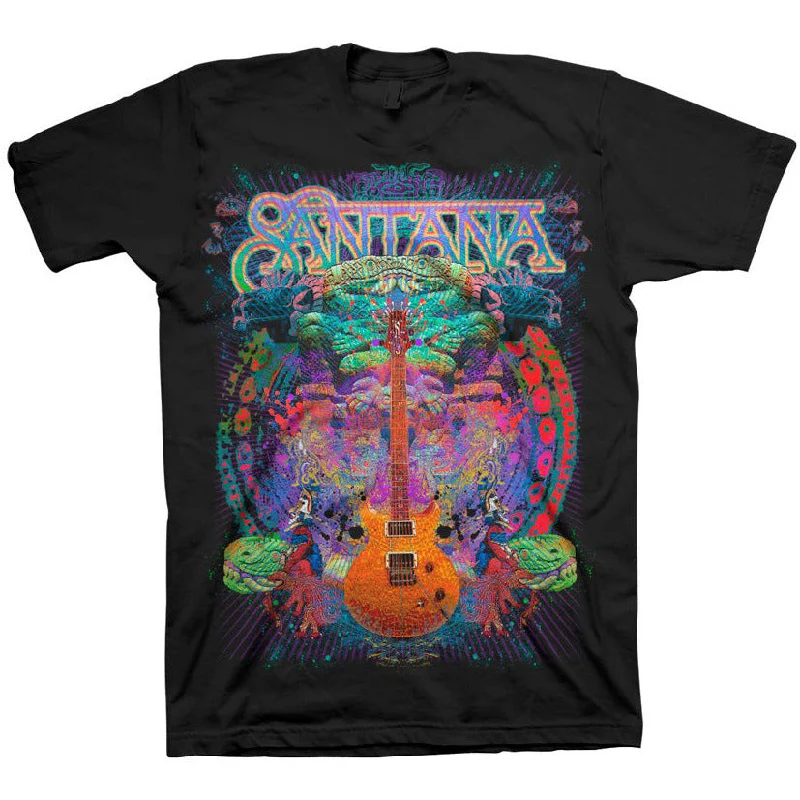 Santana - Spiritual Soul T-Shirt - Black