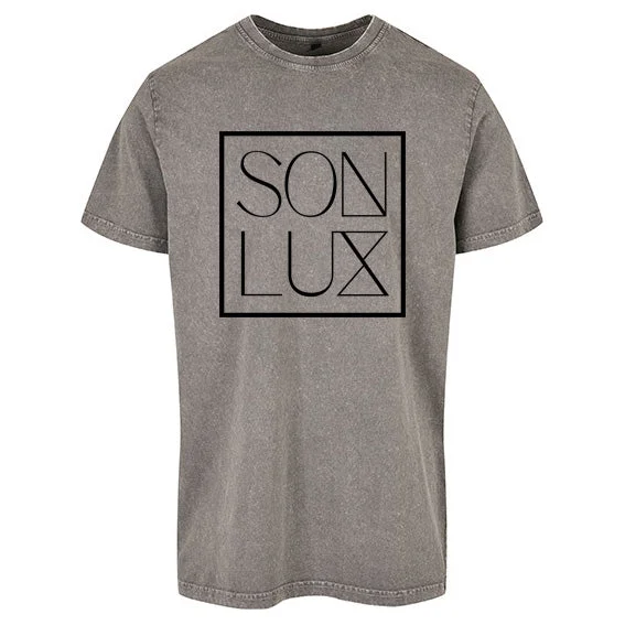 Son Lux Box Logo Acid Wash T-Shirt