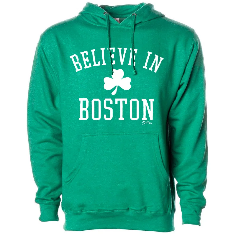 Believe in Boston - Classic Shamrock - Sweatshirt