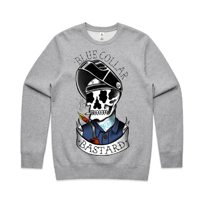 Blue Collar Bastard Crewneck