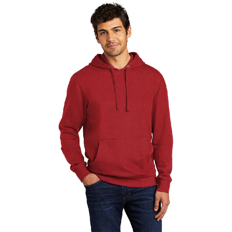 District DT6100 V.I.T. Fleece Hoodie - Classic Red