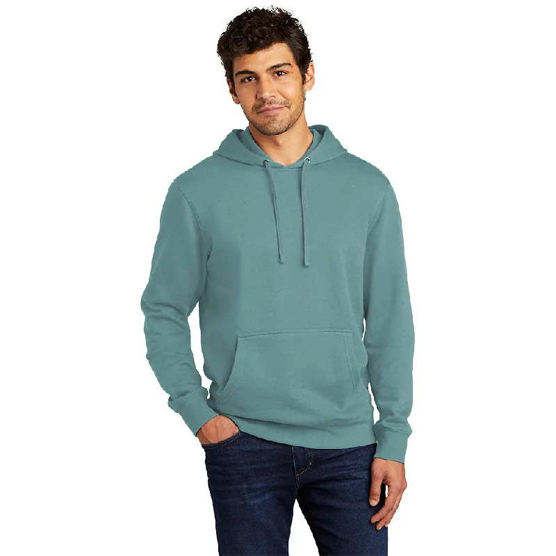 District DT6100 V.I.T. Fleece Hoodie - Eucalyptus Blue