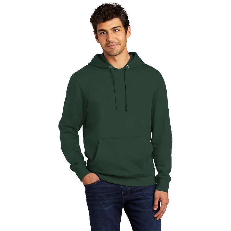 District DT6100 V.I.T. Fleece Hoodie - Forest Green