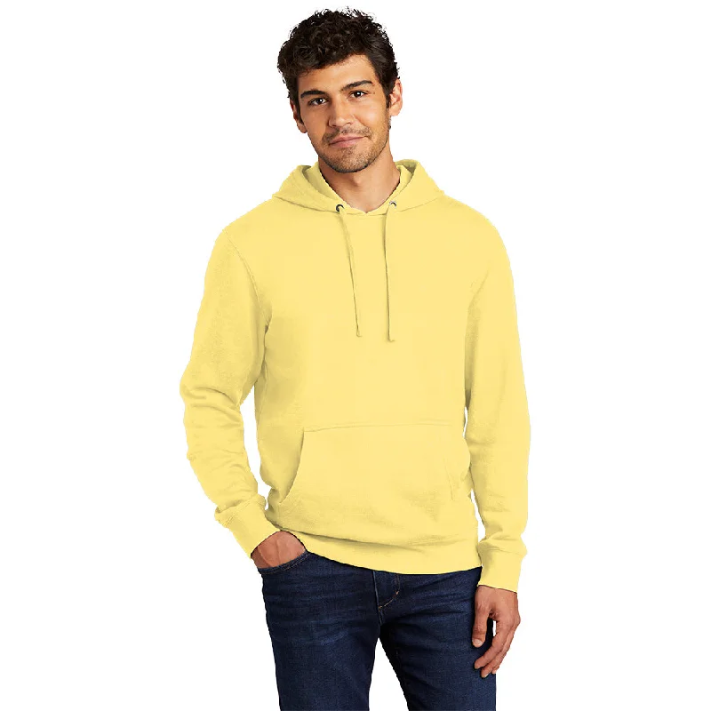 District DT6100 V.I.T. Fleece Hoodie - Light Yellow