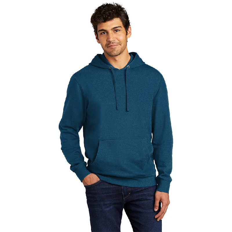 District DT6100 V.I.T. Fleece Hoodie - Neptune Blue