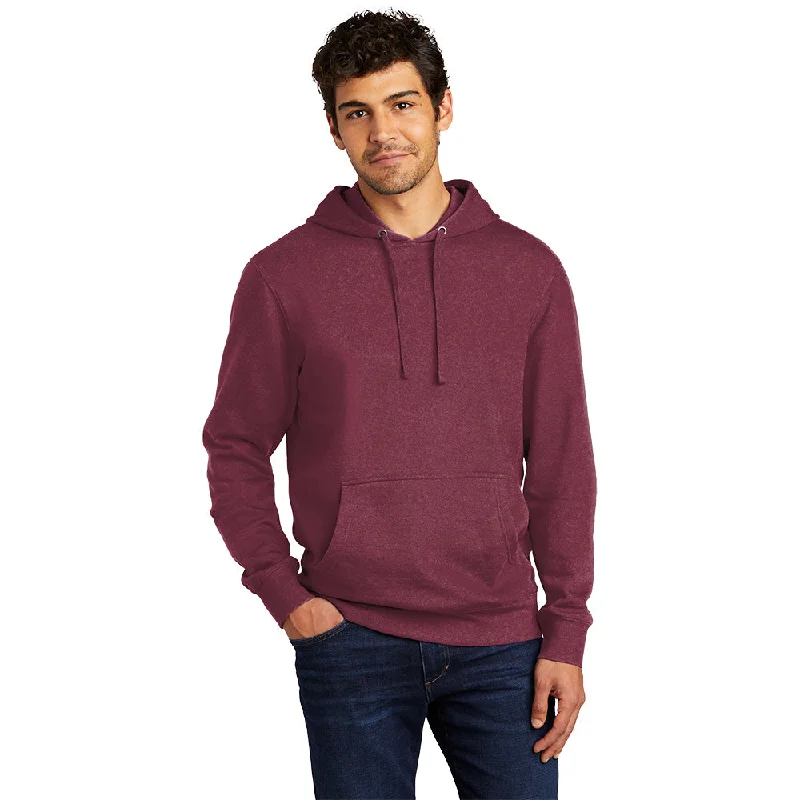 District DT6100 V.I.T. Fleece Hoodie - Plum