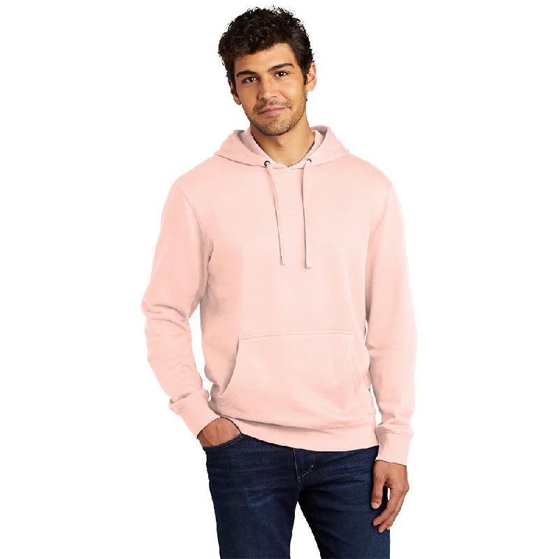 District DT6100 V.I.T. Fleece Hoodie - Rosewater Pink