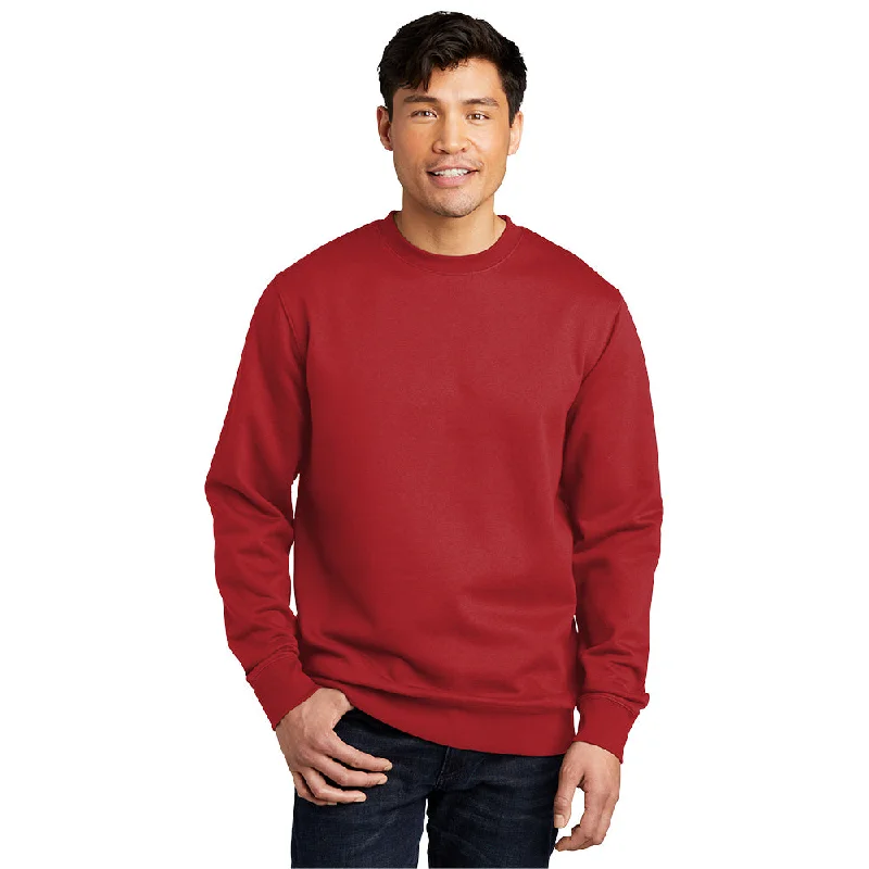 District DT6104 V.I.T. Fleece Crew - Classic Red