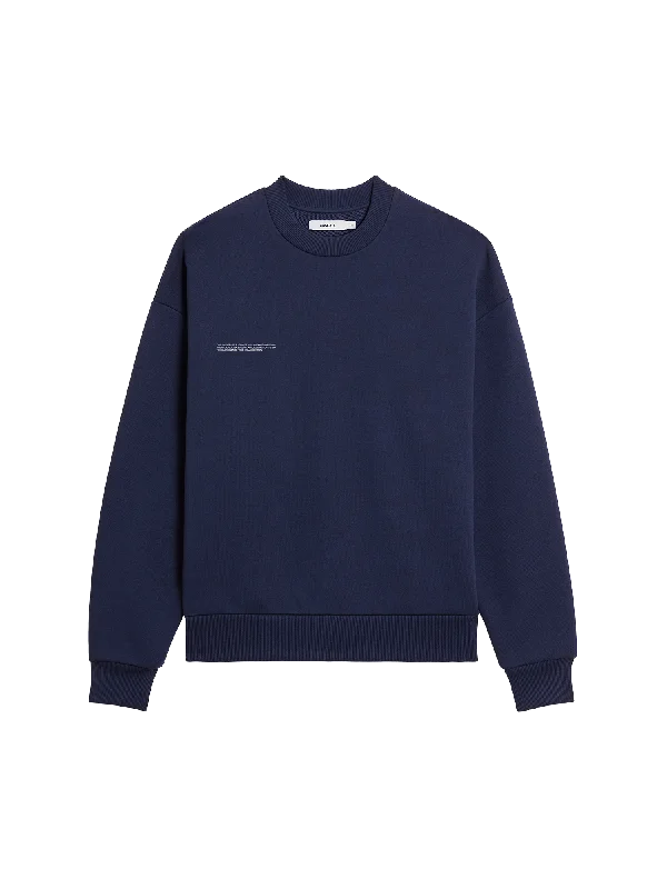 Mens 365 Midweight Sweatshirt—navy blue