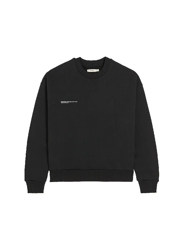 Mens 365 Heavyweight Sweatshirt—black