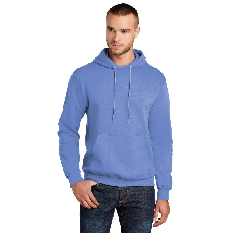 Port & Company PC78H Core Fleece Pullover Hooded Sweatshirt - Carolina Blue