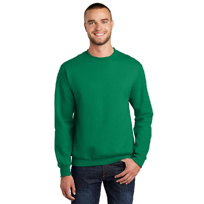 Port & Company PC90 Essential Fleece Crewneck Sweatshirt - Kelly