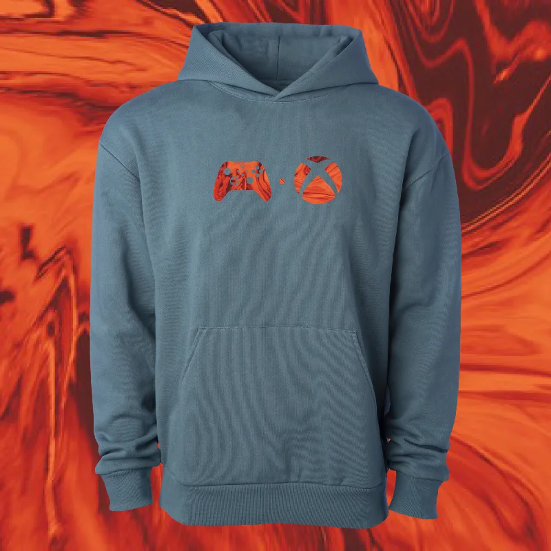 Xbox Icon Collection Fire Vapor Hoodie