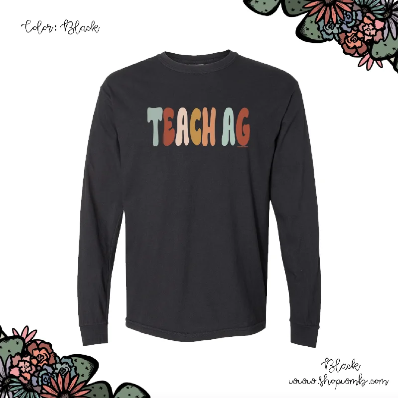 Boho Teach Ag LONG SLEEVE T-Shirt (S-3XL) - Multiple Colors!