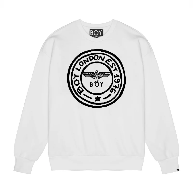 BOY 1976 SWEATSHIRT - WHITE