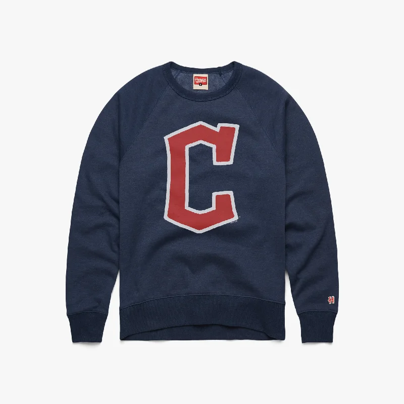 Cleveland Guardians Block C Crewneck