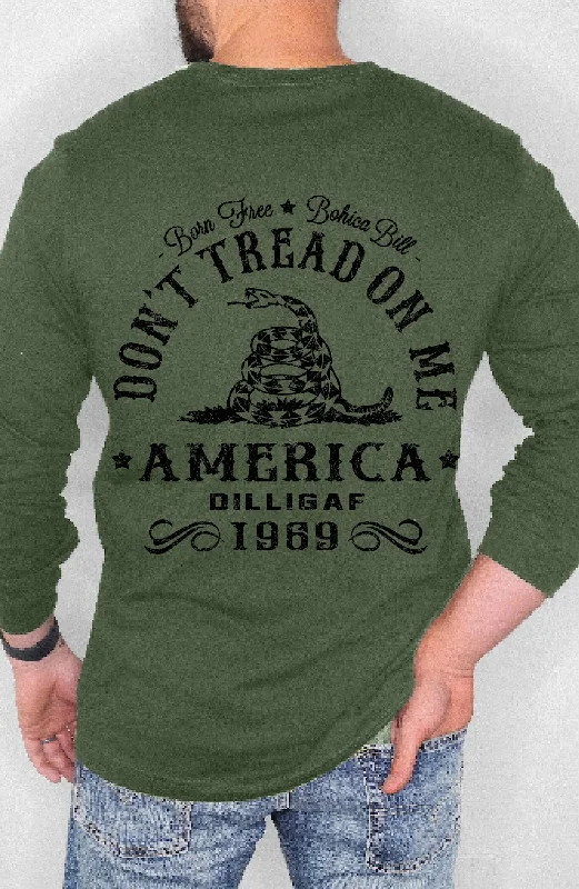 Don't Tread on Me Motherfucker Longsleeve