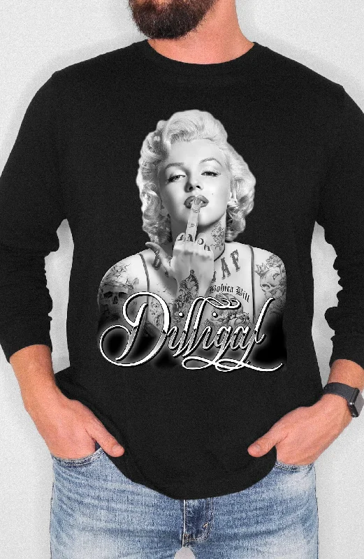 Marilyn Gone Bad Ass Longsleeve