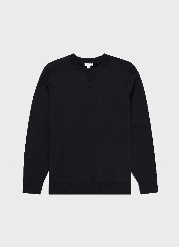 Men's Loopback Sweatshirt in Black