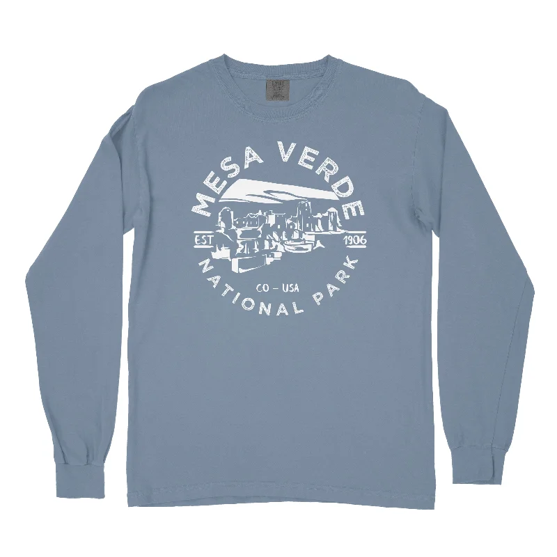 Mesa Verde National Park Comfort Colors Long Sleeve T Shirt