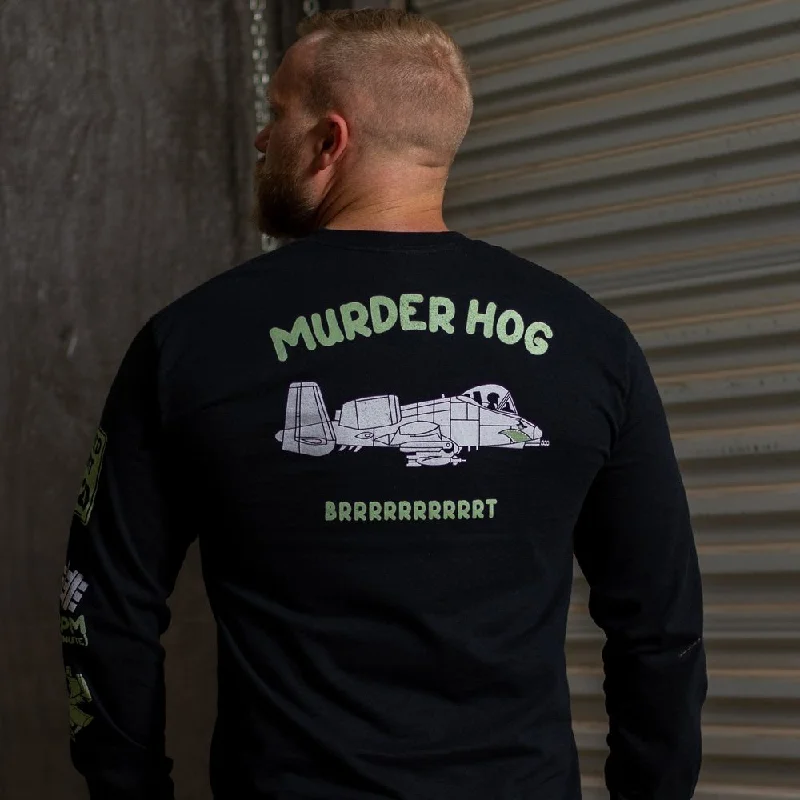 Murder Hog Long Sleeve - Black