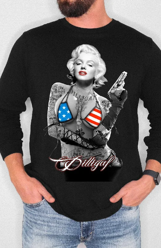 Marlyn w/ Gun Longsleeve