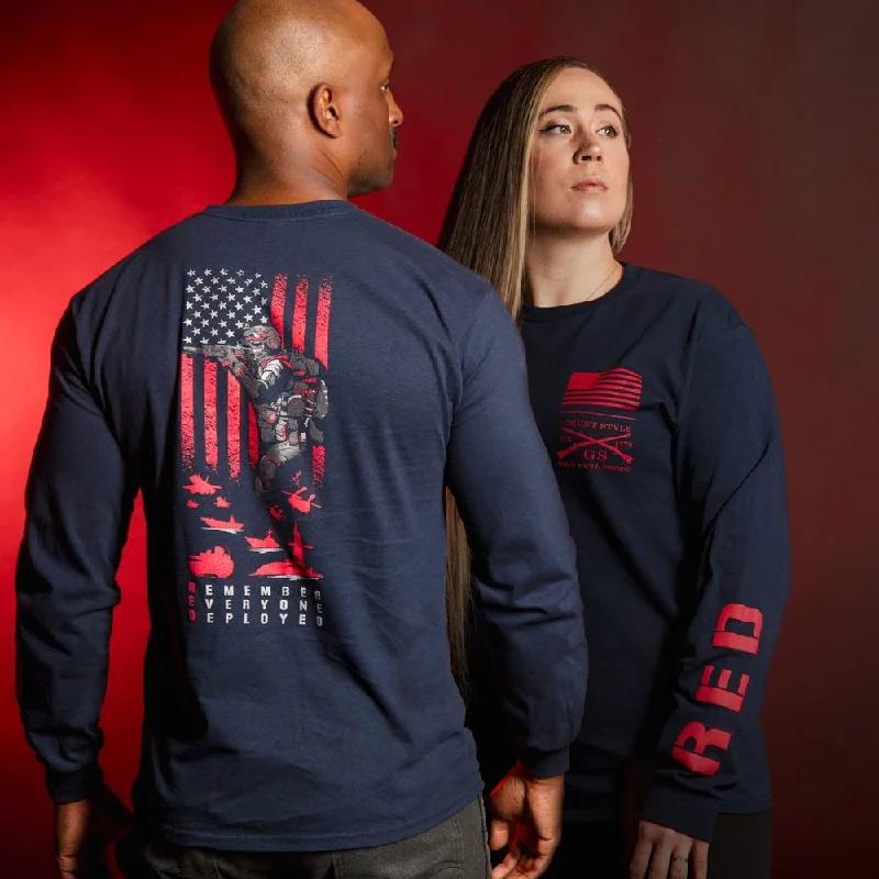 RED Friday Long Sleeve - Navy